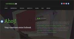 Desktop Screenshot of outbreak.sk